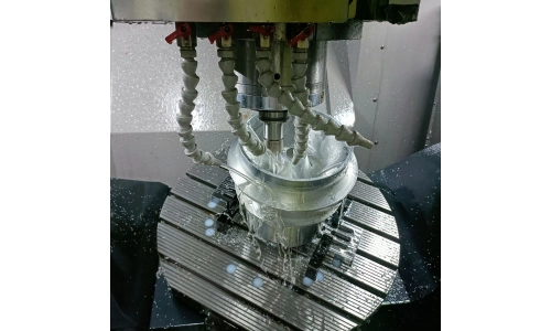 CNC machining parts of impeller video - manufacturing in CNC factory